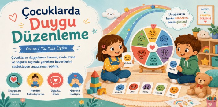 Çocuklarda Duygu Düzenleme Eğitimi | Vizyonder