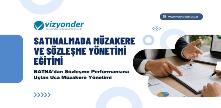 Satınalmada Müzakere ve Sözleşme Yönetimi Eğitimi