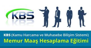 17-20 Aralık 2020 KBS Memur Maaş Hesaplama Eğitimi - Kemer