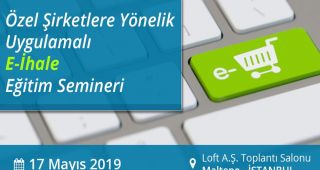 17 Mayıs 2019 Özel Şirketlere Kik Eğitimi-İhale Eğitimi İstanbul